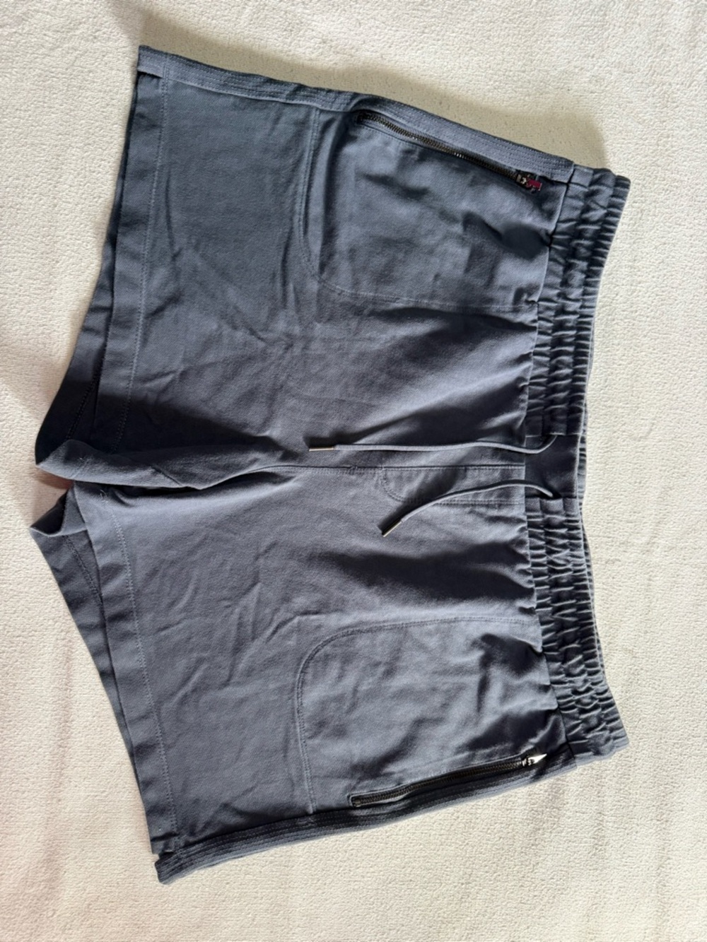 Athletic Works Gray Athletic Shorts with Elastic Waist